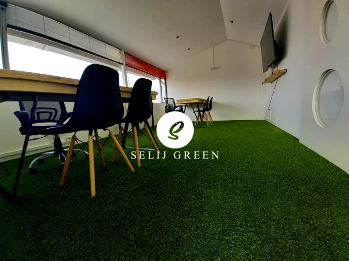 Césped sintético para exteriores y pasillos residenciales de alto tráfico. SELIJ GREEN